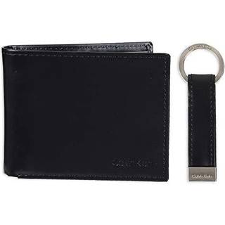 Calvin Klein Men's Wallet s?tter-minimalistiske kortsager Black Classic-Bifold One St?rrelse