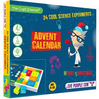Den lilla ko modvinder sk?re videnskabsmand adventskalender - 2024 nedt?lling til jul for b?rn drenge piger, der elsker videnskab. Spillet inklud