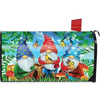 Briarwood Lane Gnome Sweet Gnome Spring Magnetic Mailbox Cover Standard