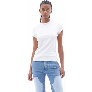 Filippa K T-Shirt Fine Rib XL - White - XL