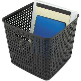 Advantus 40376 Ekstra stor v?vet bin 12,64-tommer x 11-tommer sort 2/pakke