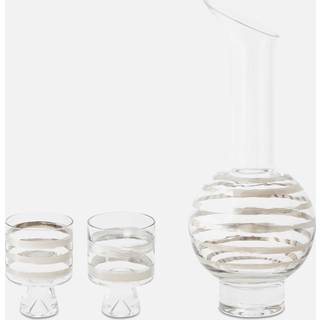 Tom Dixon Glassware - 'Tank' water gift set in CLEAR GLASS