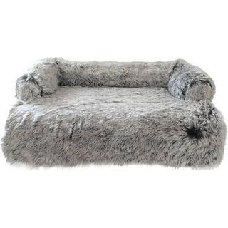 Sofa madras NURU - 110 x 85 x 15 cm - Grå