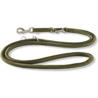 WOLTERS K2-Tau-serie Führleine, 200 cm x 0,9 cm, olivenfarvet