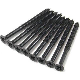 Olie gnidet bronze tr?skruer 9 x 2 1/4 tommer til boligd?r H?ngsler 24 pakke