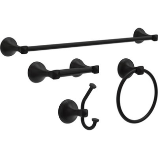 Delta ESA50-MB ESATO Wall Mount Spring-belastet toiletpapir Hardware Tilbeh?r til matte sort