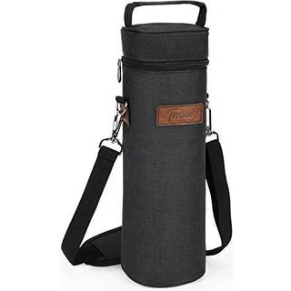 Tirrinia Single Bottle Wine Tote Bag Isoleret rejsevinsk?lerb?rer med skulderrem til picnicfest ByOB Restaurant B?rbar en flaskebeholder Gave til