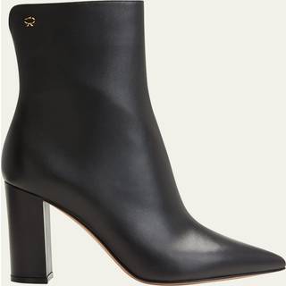 Gianvito Rossi Piper 85 leather ankle boots - black - EU 35