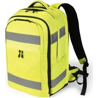 DICOTA Hi-Vis backpack Yellow Polyethylene terephthalate (PET), Thermoplastic polyurethane (TPU)