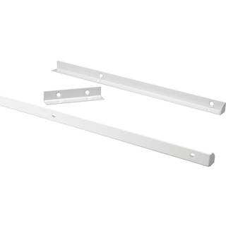 ClosetMaid Suitesymphony Bracket Lägg till på tillbehörshårdvara Set Pure White Top Shelf Support Kit