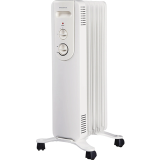 Adax Basic Nova 10 Olieradiator 1000W i hvid 230V