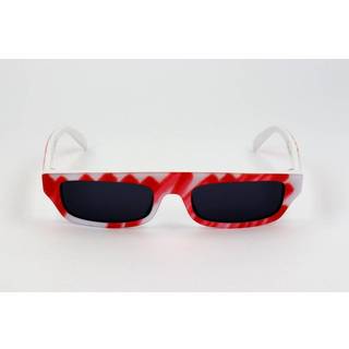 Moschino MOS047/S WGX/IR 53 Solbriller Kvinder Hvid - White Red - 53mm