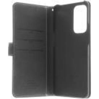 Insmat Eksklusivt Flip Case pungetui, Oneplus 9, sort