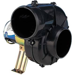 Motorrumsventilator Jabsco Continuous Duty Flexmount Blower, 12 V, slange monteret, Ø100 mm (4") - Ø100 mm (4"), 7.1 m³/minut