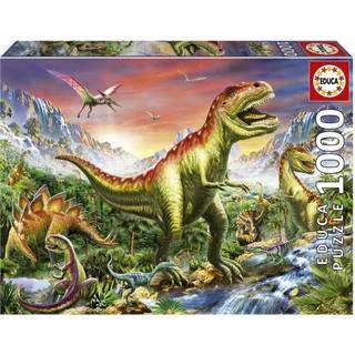 Educa puslespil Jurassic Forest - 1000 brikker