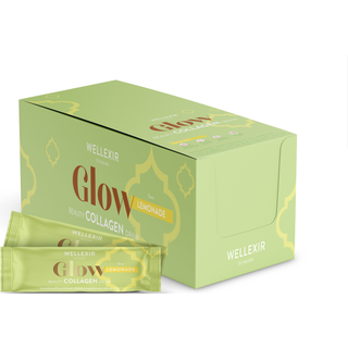 Wellexir Glow Beauty Collagen Drink Lemonade 6 g 50 stk.