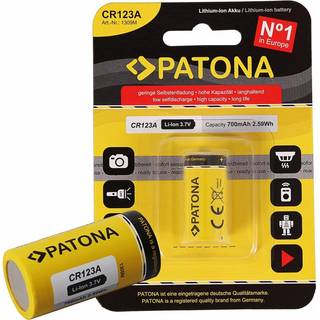 CR123A batteri - 16340 celle Li-Ion batteri 3,7V 700mAh