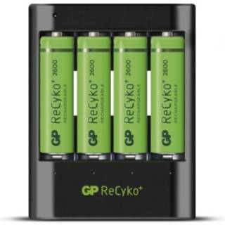 GP BATTERIES GP ReCyko U421 batterioplader USB + 4 AA 2600mAh 202229
