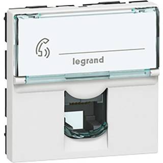 Legrand Mosaic data rj12 6led 2m hvi