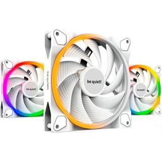 BE QUIET! LIGHT WINGS WHITE 140mm PWM High-speed Triple-pack