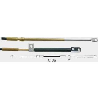 Regulatorkabel (gaswire / gearwire) Ultraflex C36 Gen 2, til Mercruiser, Mercury &amp; Mariner, 9 fod (2.75 meter)
