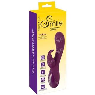 Sweet Smile G-spot Rabbit Vibrator 3 Motors Purple