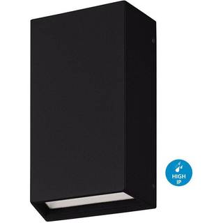 EGLO Spongano Udendørs Væg H200 Cct 2X5W 1200Lm Ip65 Sort