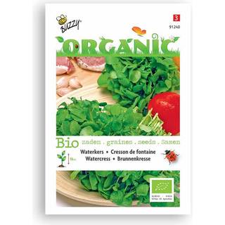 Buzzy Organic brøndkarse, økologiske frø