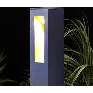 Lucande LED-gadelampe Jenke, 65 cm, antracit, aluminium