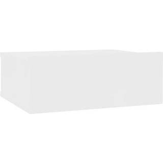 Væghængt Natbord 40X30X15 Cm Konstrueret Træ - 1 / Røget eg