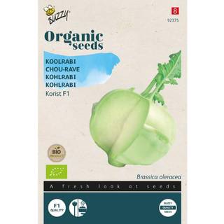 Buzzy Organic kålrabi Korist F1, økologiske frø