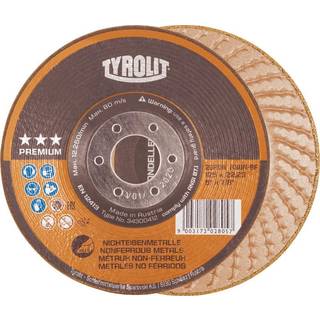 Tyrolit Rondeller 125x22,23 a36n-bf