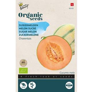 Buzzy Organic cantaloupemelon Charentais, økologiske frø