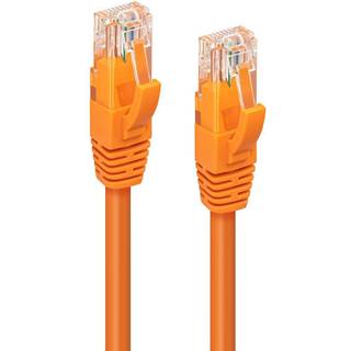 MICROCONNECT CAT6A UTP 7.5m Orange LSZH