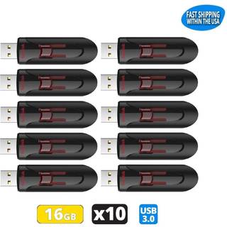 SanDisk Cruzer Glide CZ600 USB-hukommelsesnøgle, 16 GB, USB 3.0