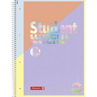 Collegeblock Premium Student Intoxicate kariert 80 Blatt