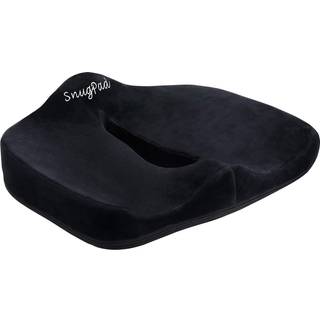 Snugpad premium hukommelsesskum s?de pude til iskias haleben rygsmerter korrektion korrektion korrektion. Ortop?disk siddepuder til kontorstol bi