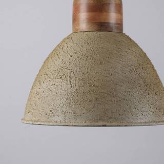 Samia pendel, mangotræ, beige tekstureret
