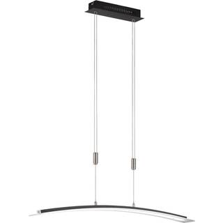 Metis LED-hængelampe, kan dæmpes, CCT, sort, 90 cm