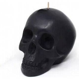 Medium Totenkopf Kerze mit Vanille Duft 8cm