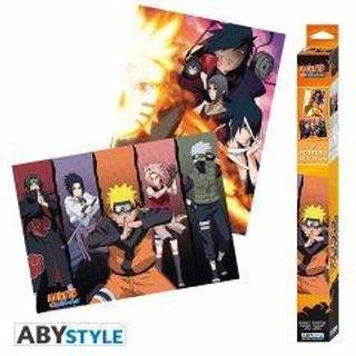 GB eye Naruto Shippuden gruppe plakaktsæt med to plakater - På lager i butik