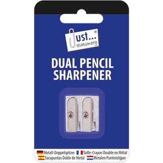 Just Stationery Blyantspidser i metal dual
