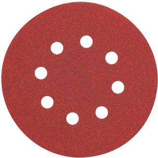 Dewalt DW4310 5-tommer 8 hul 100 Grit Hook and Loop Random Orbit Sandpaper (25-Pack)