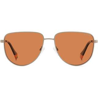 Polaroid PLD 6196/S/X Polarized 2M8/HE 56 Solbriller Mænd Grå - Matte Grey - 56mm