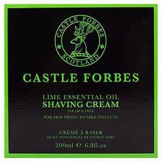 Castle Forbes Barbercreme, Lime Essential Oils, 200 ml.