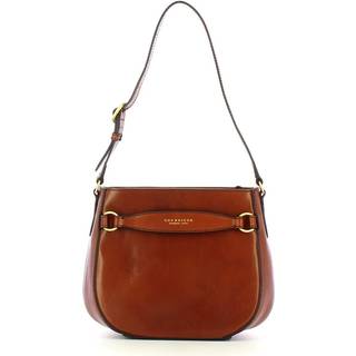 Schultertasche Bettina Cognac