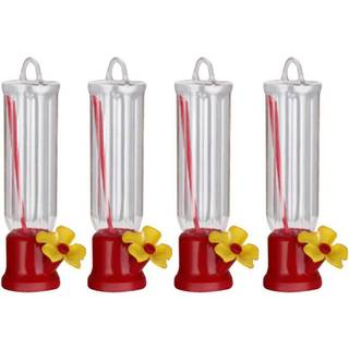 Vimoa Mini Hummingbird Feeder 4 Pack Small Hummingbird Feeders til udendørs 2.3 oz