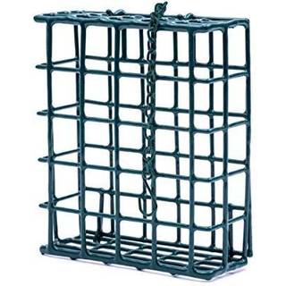 Mekkapro Suet -feeder med h?ngende metal tag en suet kapacitet Fuglfoderb?jle vandafvisende h?ngende fuglefoder - vild fuglefoder let at bruge og