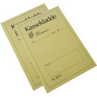 10 x Kassekladde 2014 140x205mm 32ark