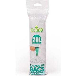 Eco360 Brabantia-kompatible skraldespandposer 20 l – pakke med 20 stk